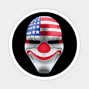 PayDay Mask Silhouette Magnet